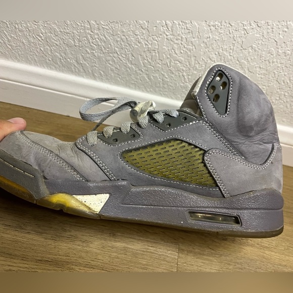 Jordan Wolf Grey 5 Sneakers - 2011 Release - Men’s Size 8- Pre-Owned - Picture 13 of 15